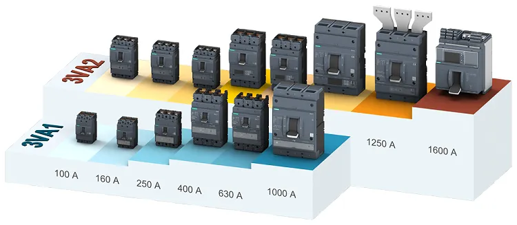 interruptor de caja moldeada SENTRON 3VA2